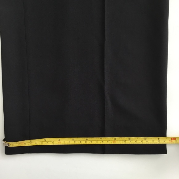 Armani Collezioni Black Slacks Wide Leg Size 14 - Picture 8 of 8